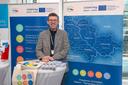 Fotos eines Messestands beim EU-Tag 2026 der Fakultät für Ingenieurwissenschaften an der Uni Bayreuth