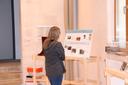 Präsentation von Forschungsergebnissen zur ehemaligen Thurnauer Schuhfabrik 2022 in einer Pop-Up-Ausstellung auf Schloss Thurnau, Bild: Benedikt M. Ertl.