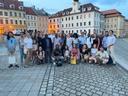 Eine Gruppe von Studierenden in Hradec Kralove