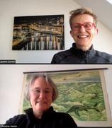 Prof. Dr. Jeanne Cortuiel (oben) , Prof. Dr. Christine Hanke (unten) 