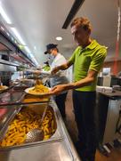 Dieter Wolf in der Mensa