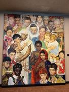 ein Mosaik im UN Hauptquartier